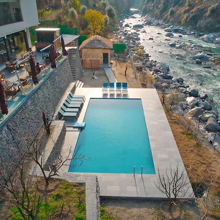 Echor Palm Bliss Riverside Resort & Spa Kasol Esterno foto
