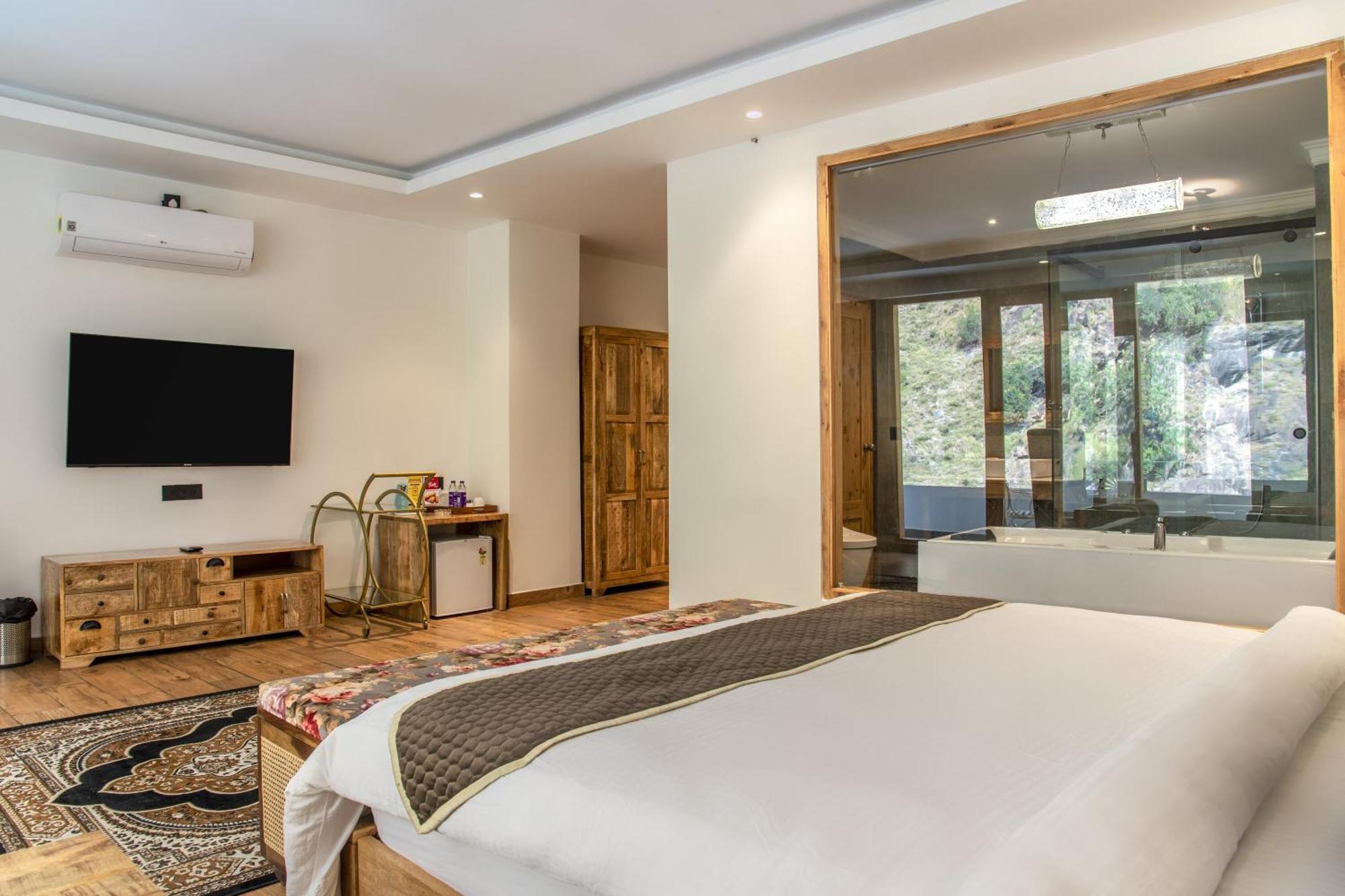 Echor Palm Bliss Riverside Resort & Spa Kasol Esterno foto