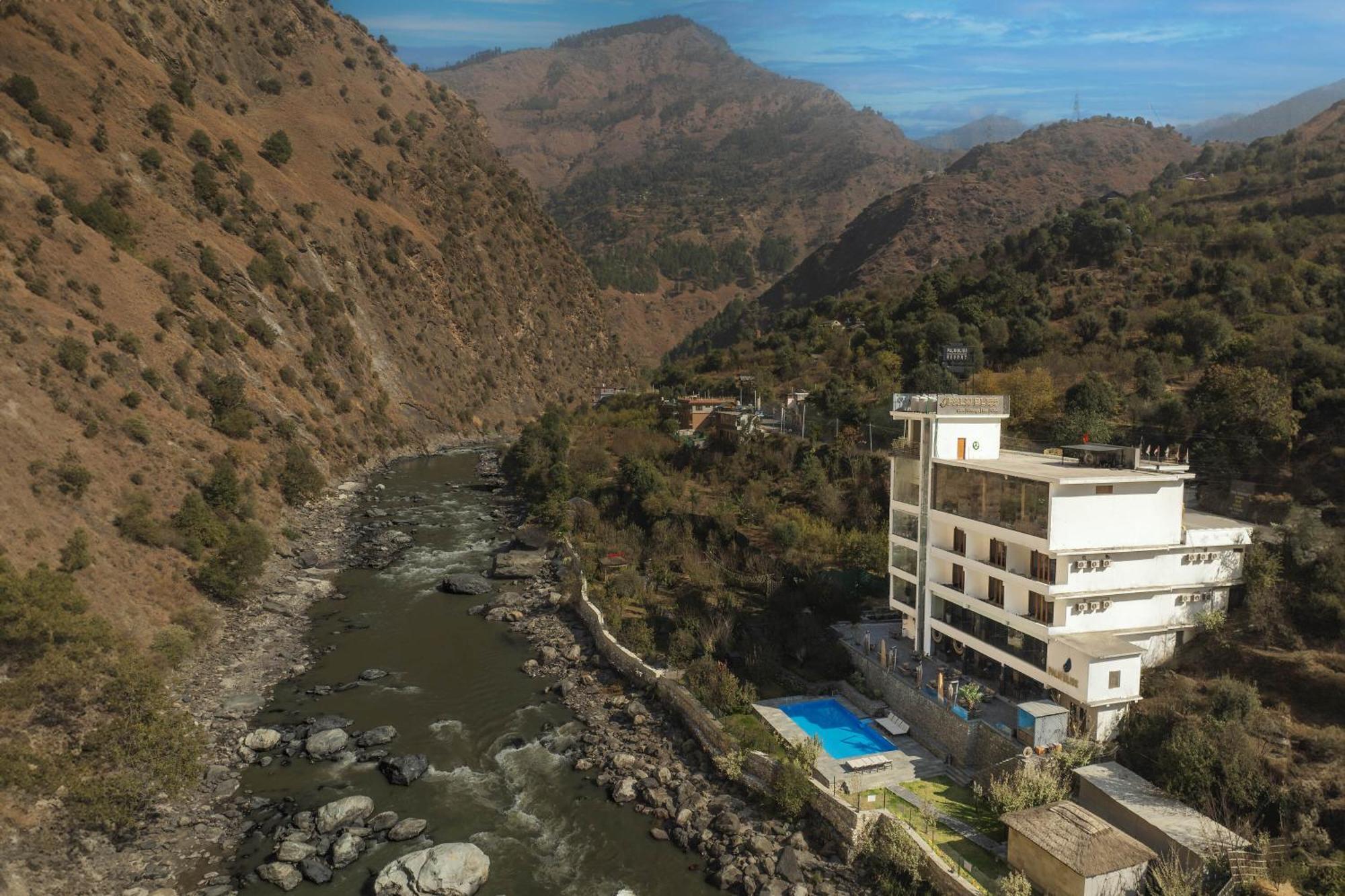 Echor Palm Bliss Riverside Resort & Spa Kasol Esterno foto