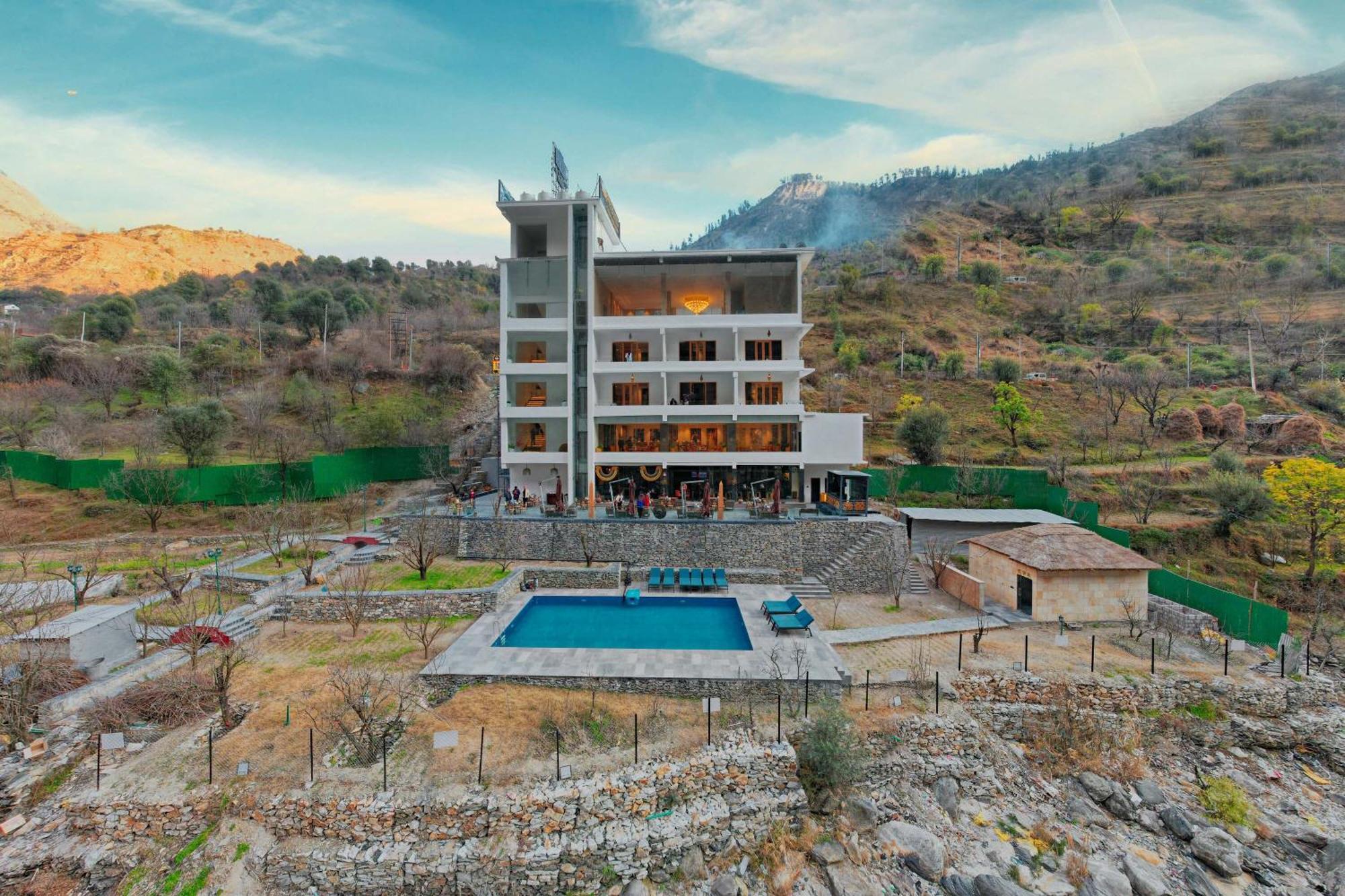 Echor Palm Bliss Riverside Resort & Spa Kasol Esterno foto